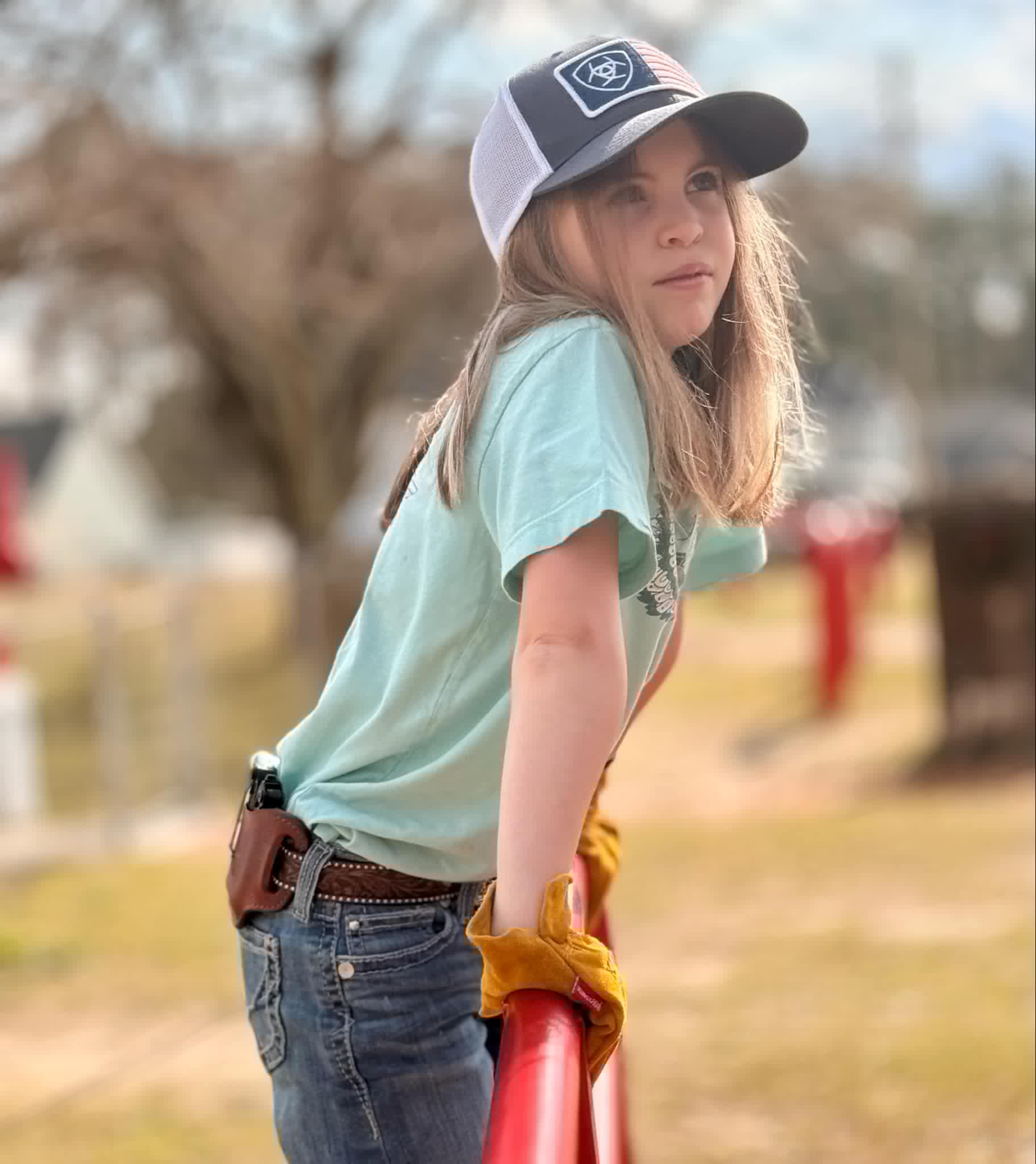 Raleigh Harper, CEO of Harper Rodeo Denim